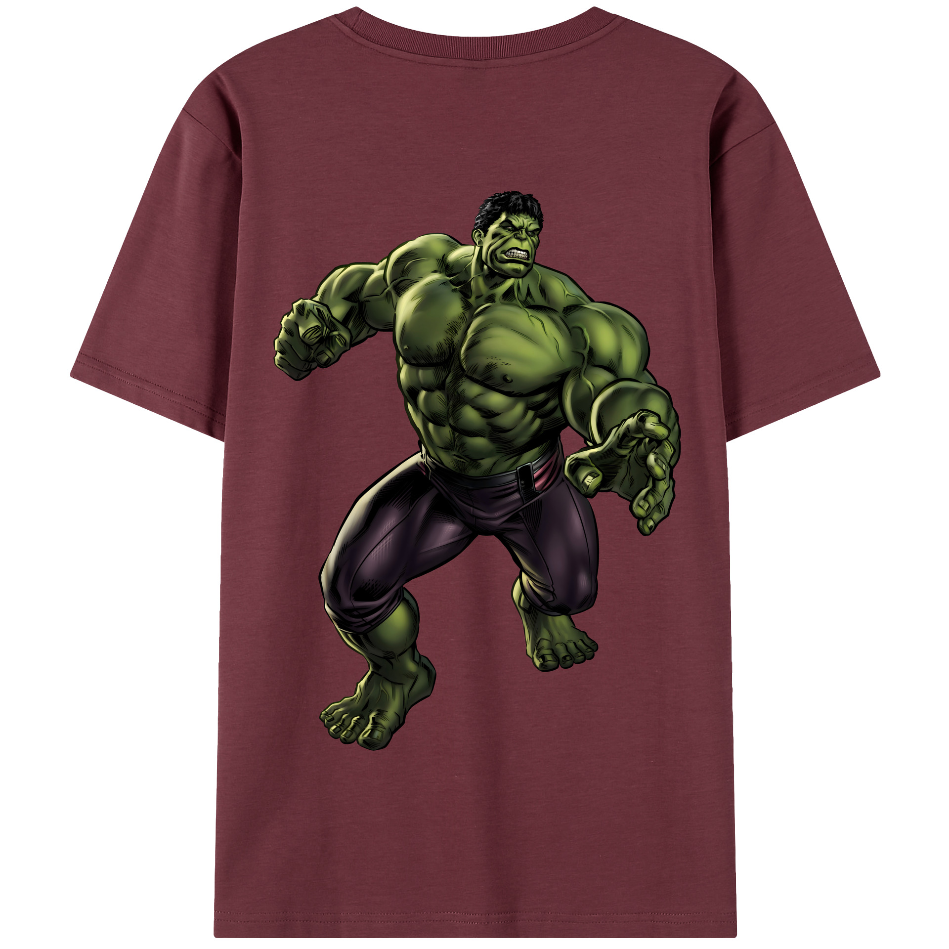 （画像用） アベンジャーズ The Avengers 綿100％半袖Tシャツ（背面プリント）